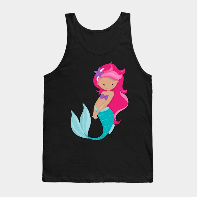 Mermaid Princess Tank Top by kdpdesigns